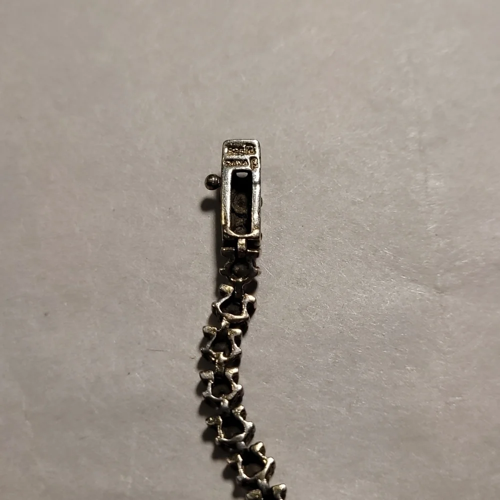 925 Women's Bracelet with Rhinestones